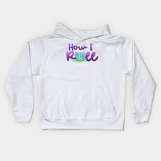 How I Roll (Teacups) Kids Hoodie